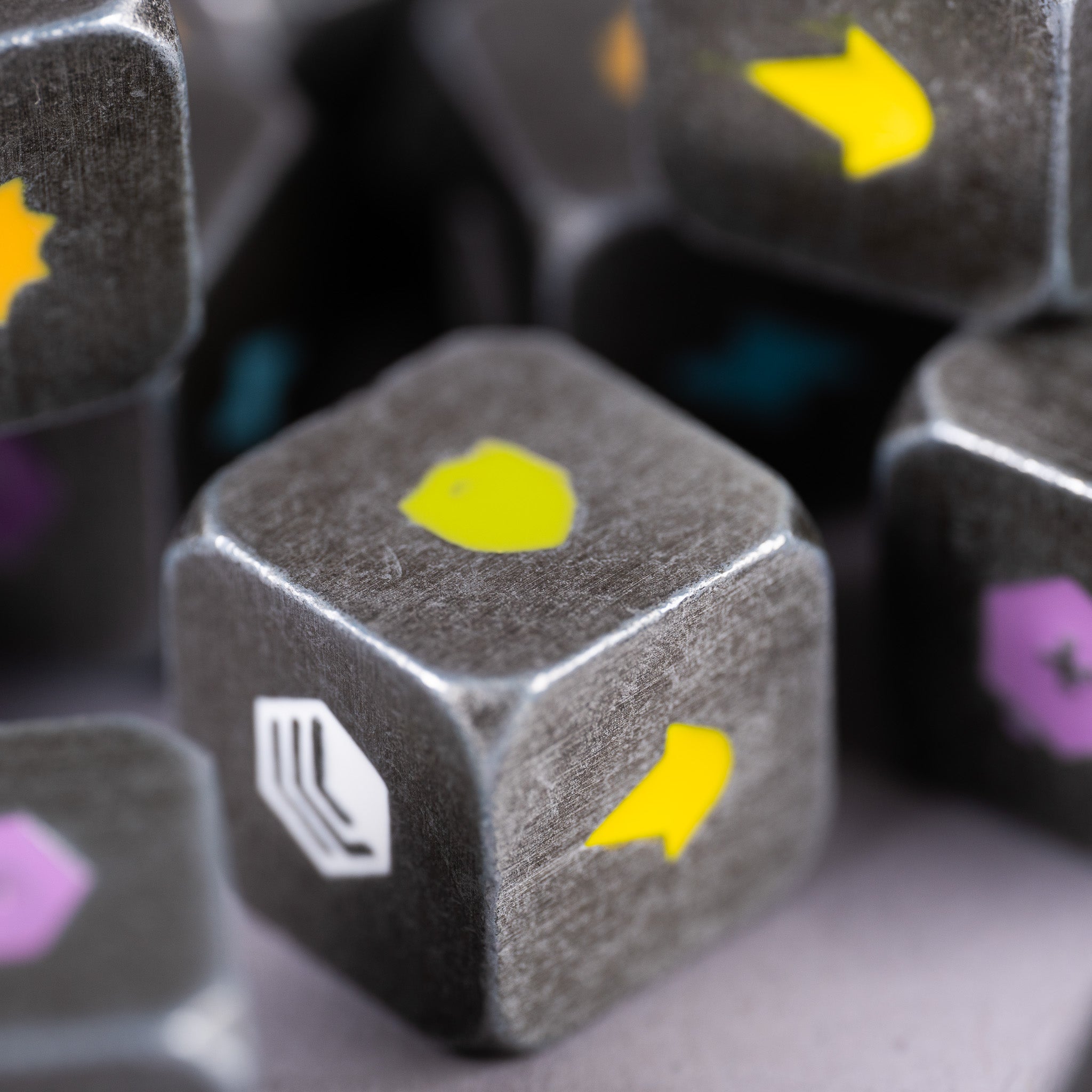 Moonrollers Metal Dice