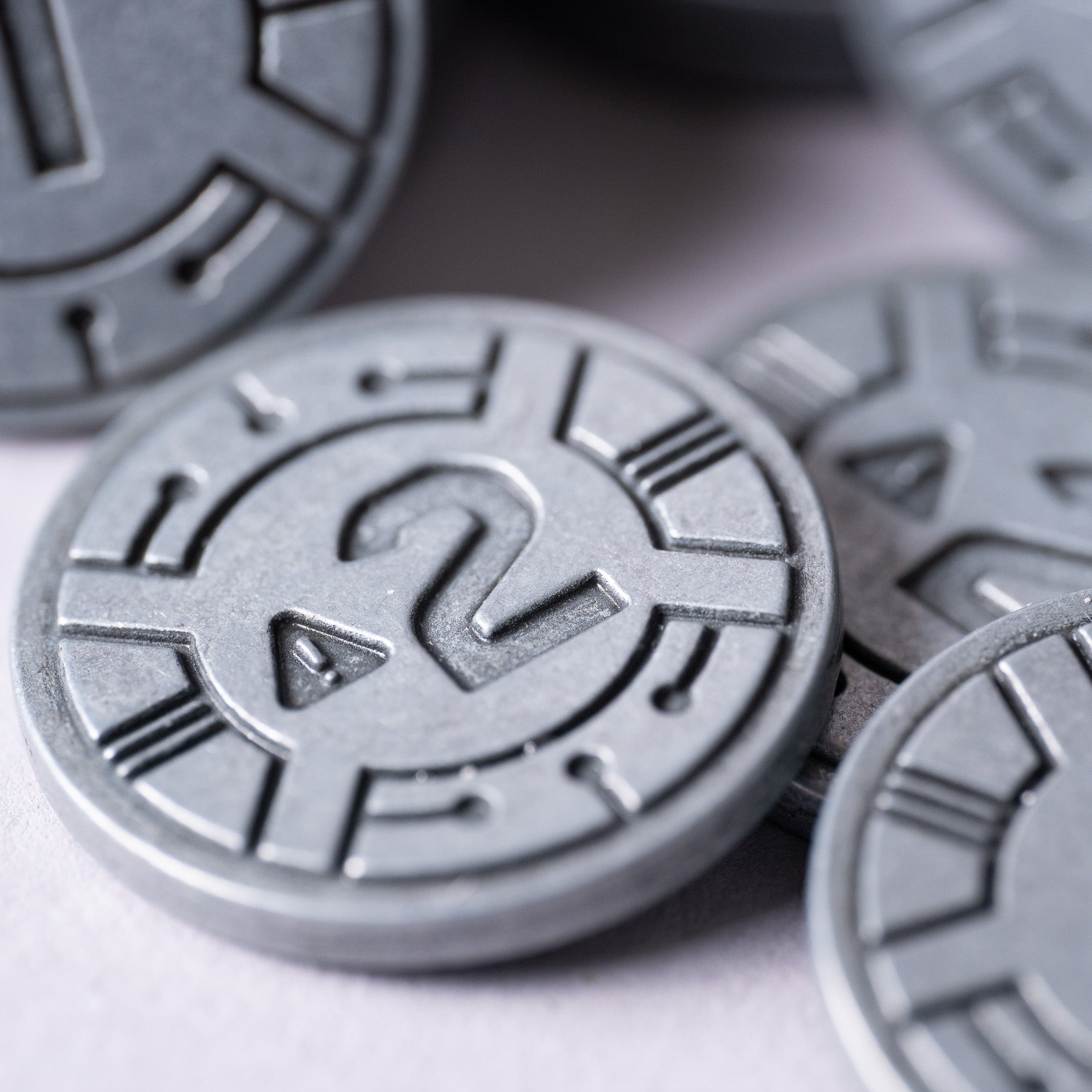 Moonrollers Metal Tokens
