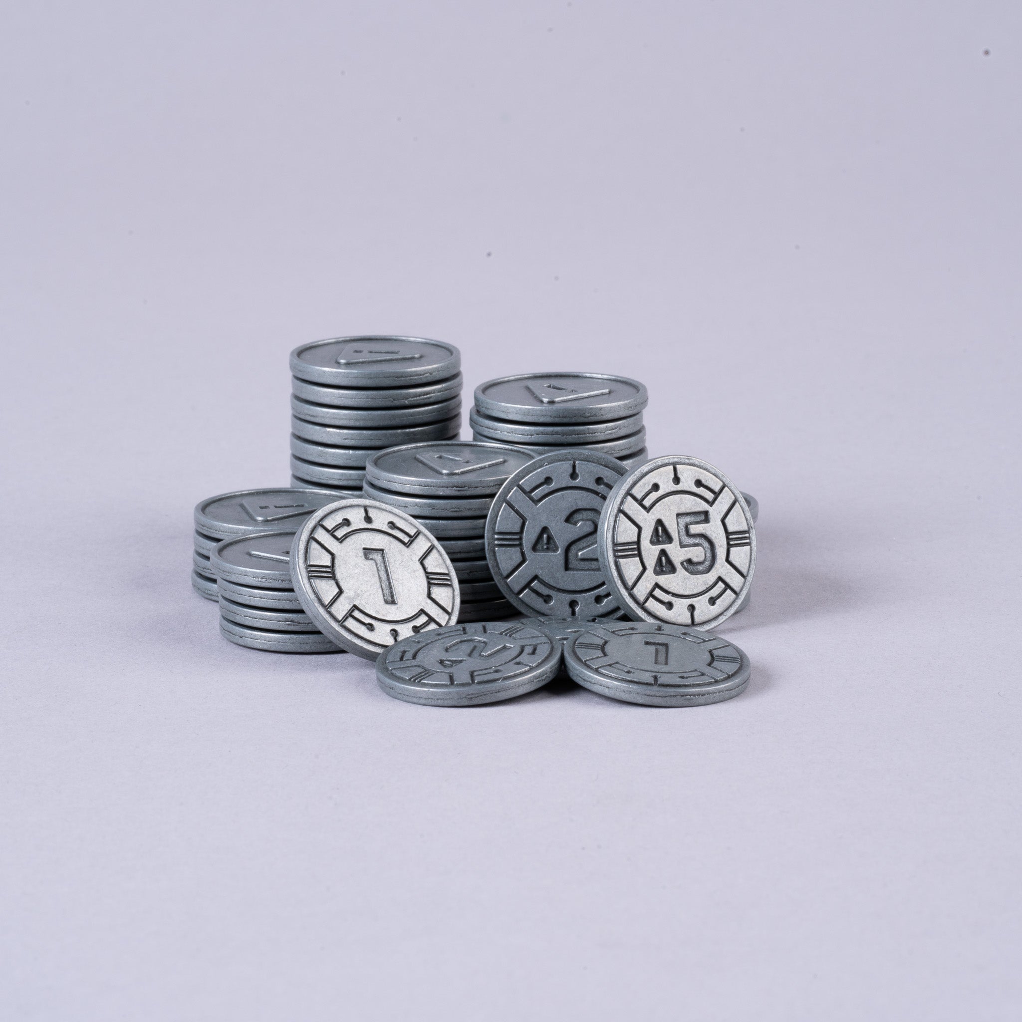 Moonrollers Metal Tokens