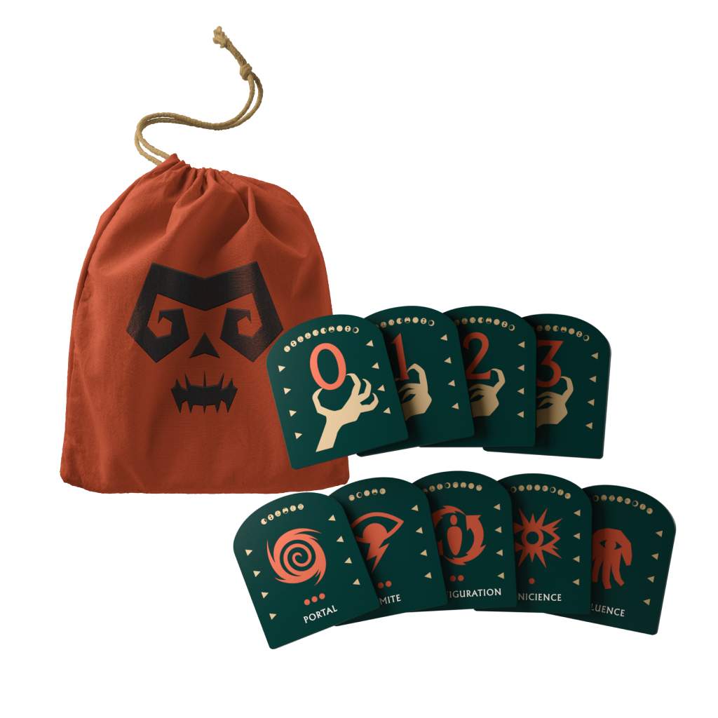 Veiled Fate Hadria Bag and Tokens