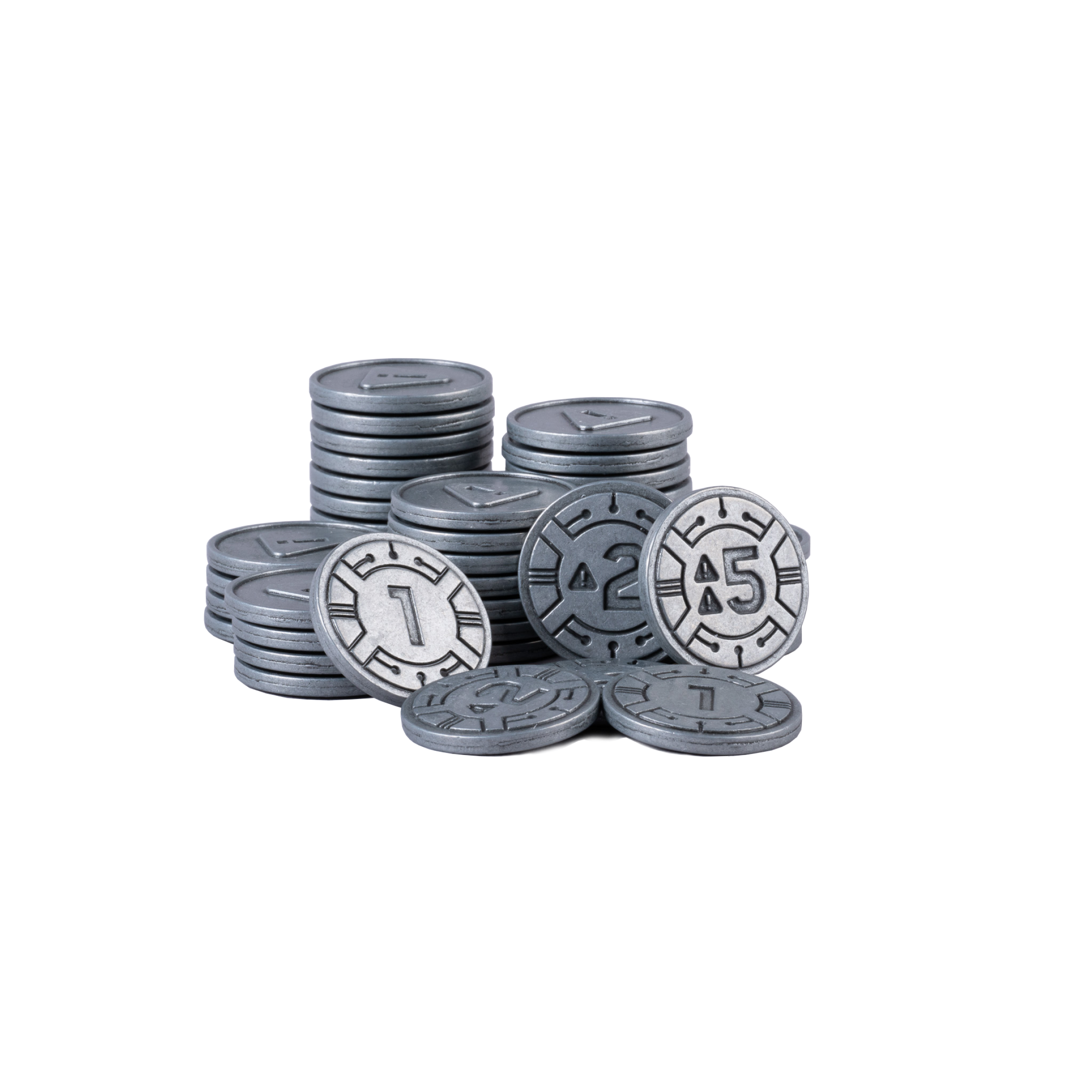 Moonrollers Metal Tokens