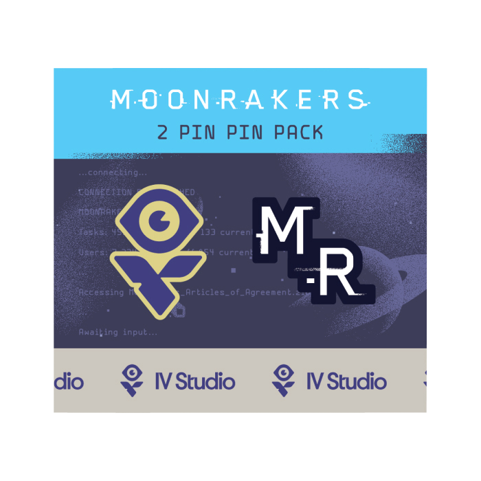 IV Games x Moonrakers - Pin Pack 3