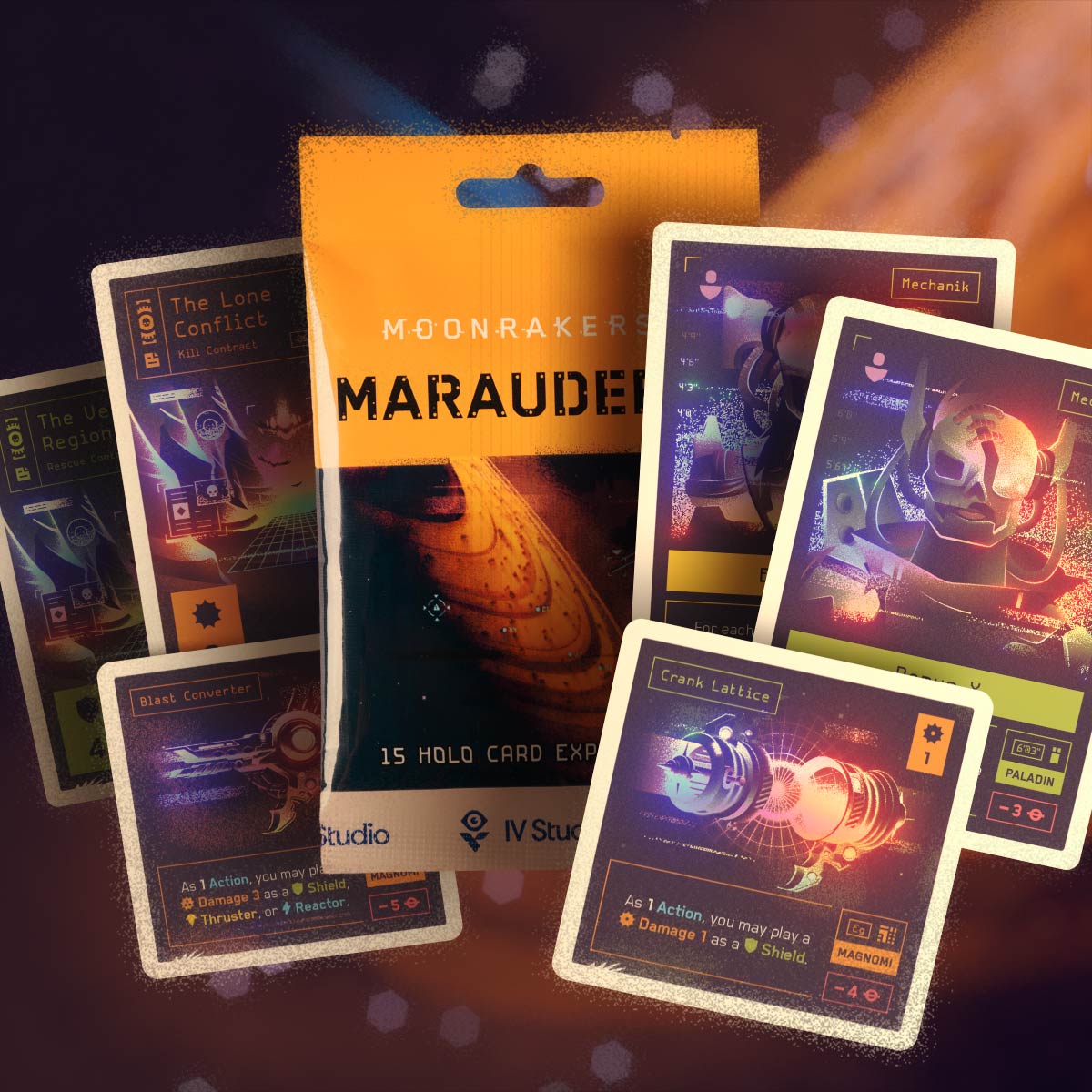 Marauders: A Moonrakers Micro-expansion — Holographic Edition