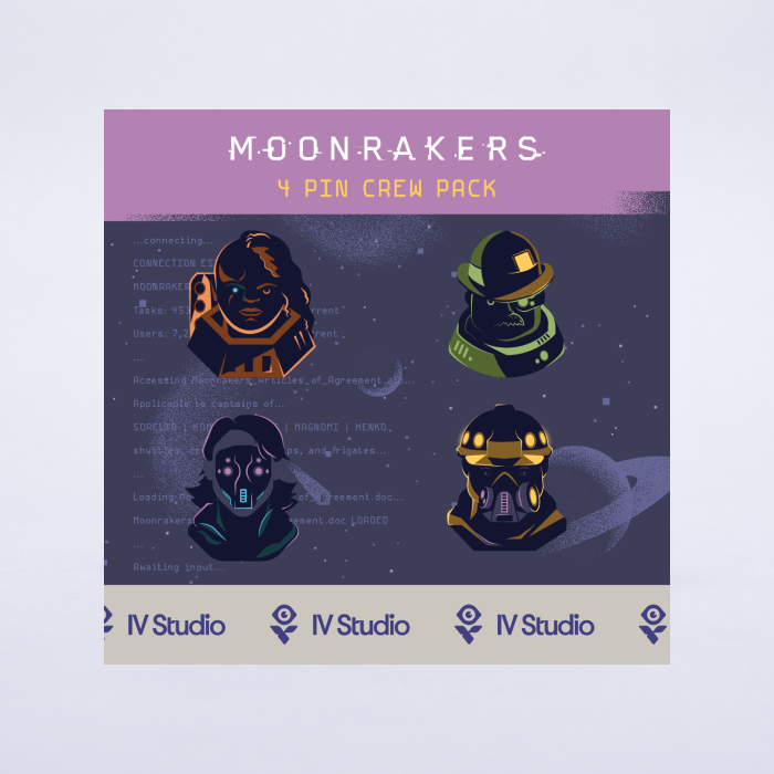Moonrakers Crew - Pin Pack 1